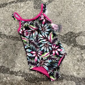 Maui and Sons Kids One Piece - Black, Pink, Green